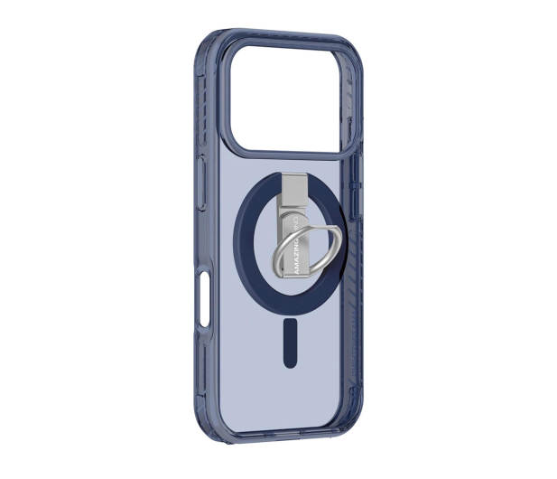 AmazingThing Titan Pro Grip Ring Set iPhone 17 Pro MagSafe niebieskie - 1483815 - zdjęcie 3